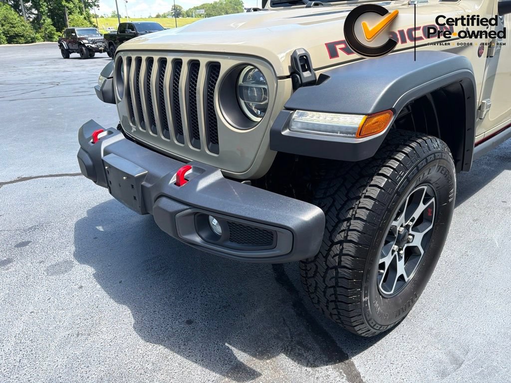 Certified 2022 Jeep Wrangler Unlimited Rubicon w/ Dual Top Group AWD/4WD image 17