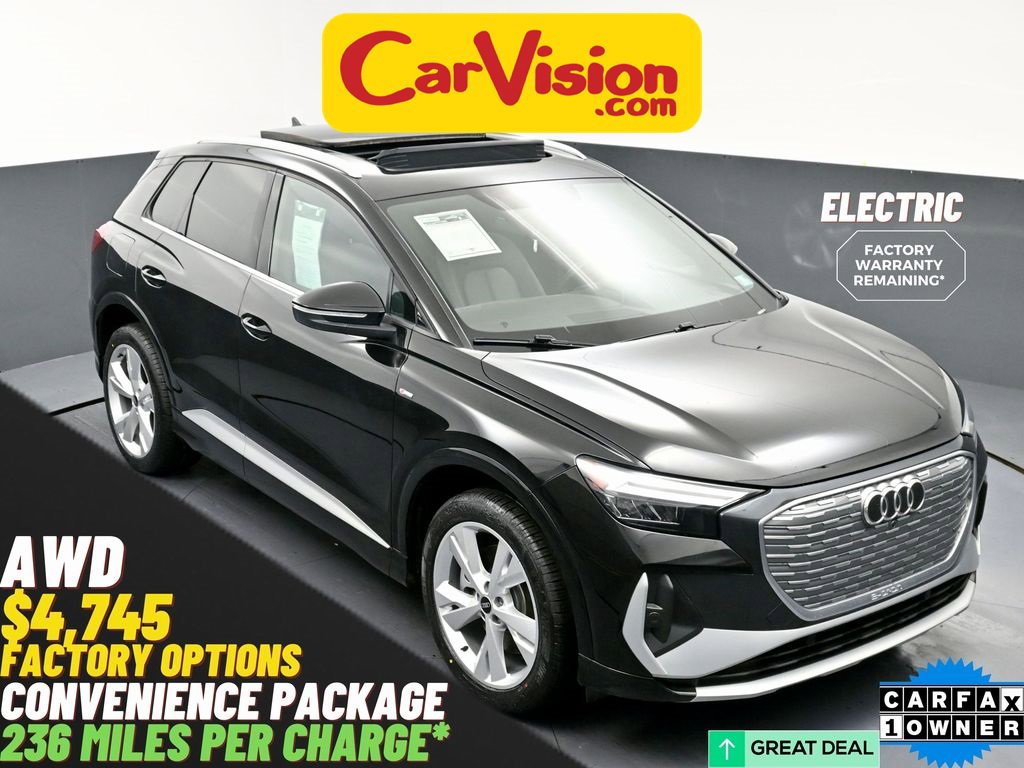 Used 2023 Audi Q4 e-tron Premium w/ Convenience Package