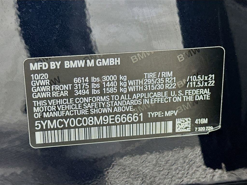 Used 2021 BMW X6 M w/ Competition Package image 33