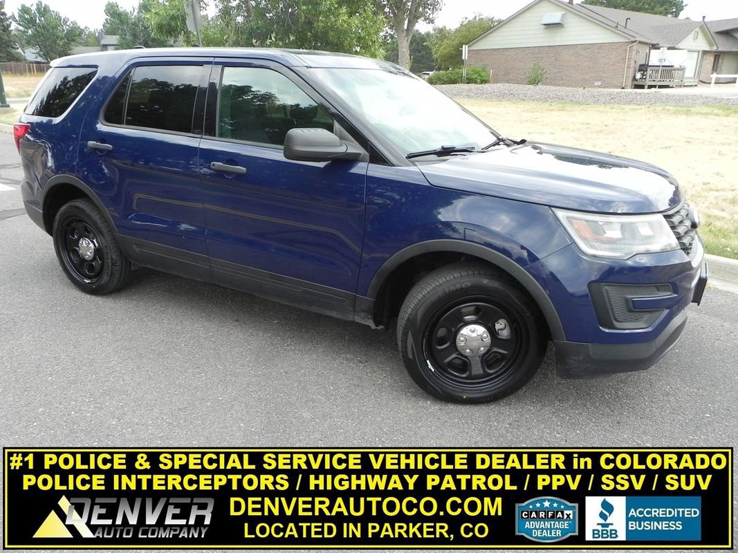 Used 2016 Ford Explorer 4WD Police Interceptor w/ Interior Upgrade Package