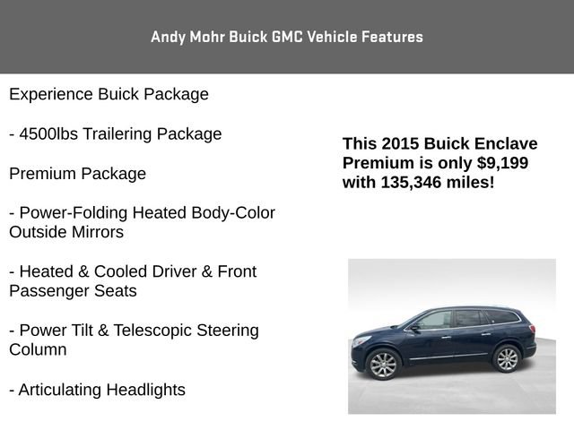 Used 2015 Buick Enclave Premium w/ Experience Buick Package AWD/4WD image 8