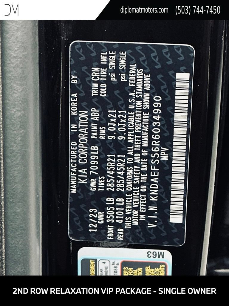 Used 2024 Kia EV9 GT-Line AWD/4WD image 51