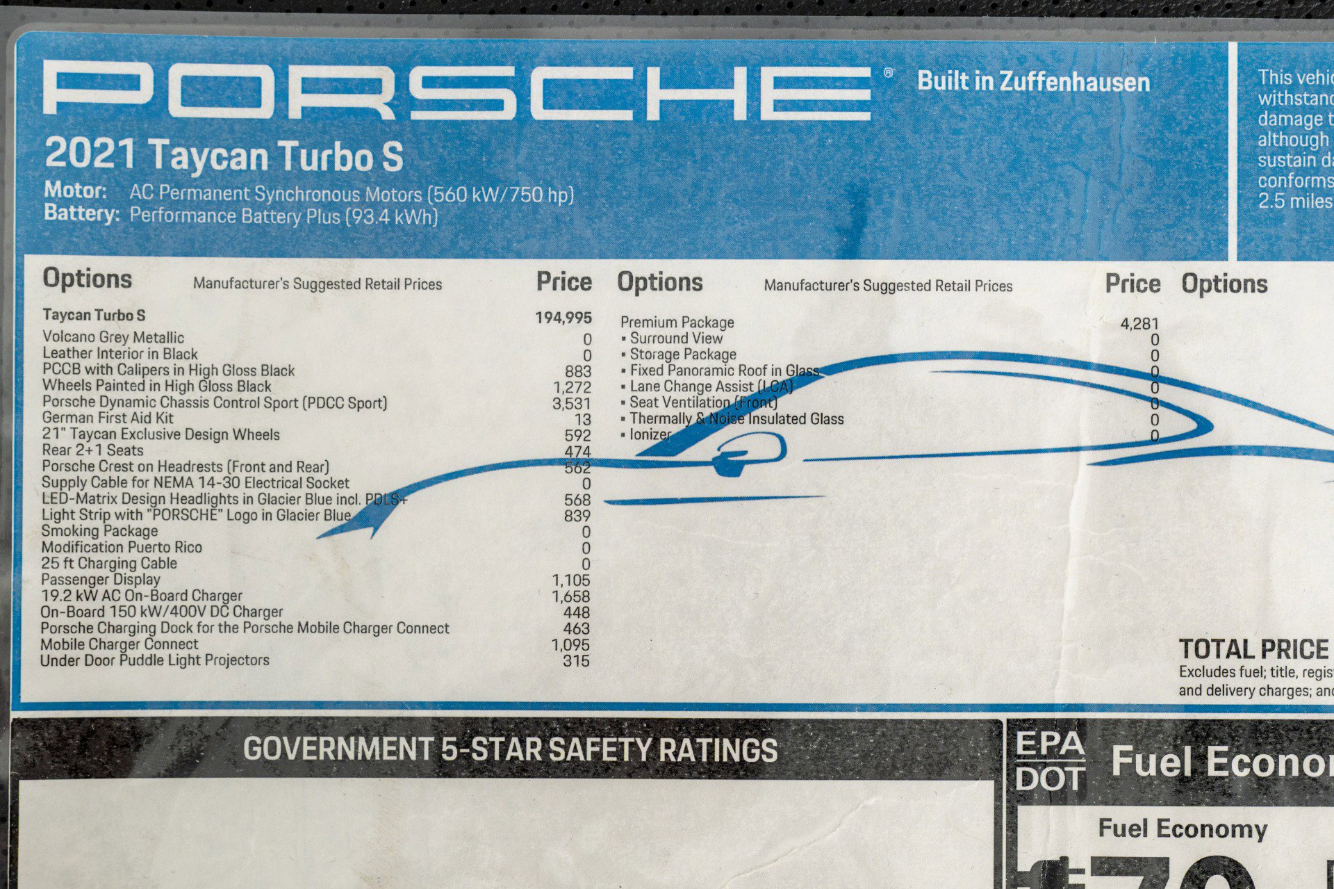 Used 2021 Porsche Taycan Turbo S AWD/4WD image 24