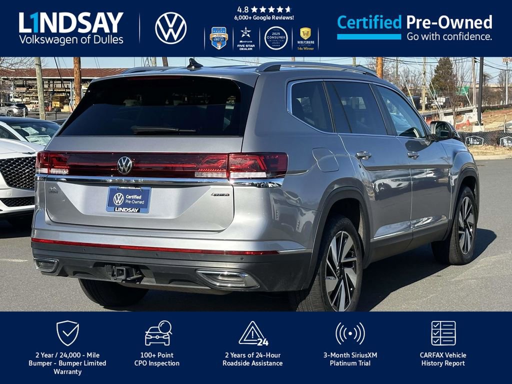 Certified 2025 Volkswagen Atlas SEL image 7