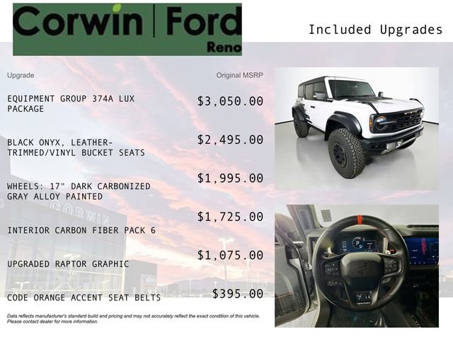 Used 2023 Ford Bronco Raptor image 3
