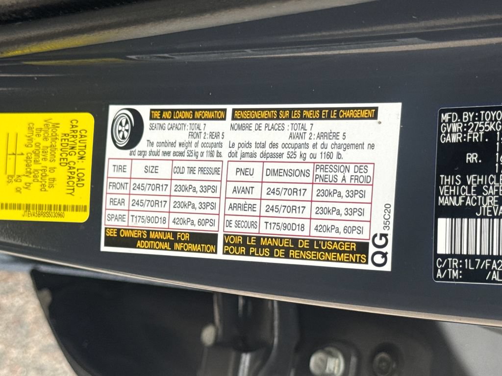 Used 2025 Toyota 4Runner SR5 AWD/4WD image 48