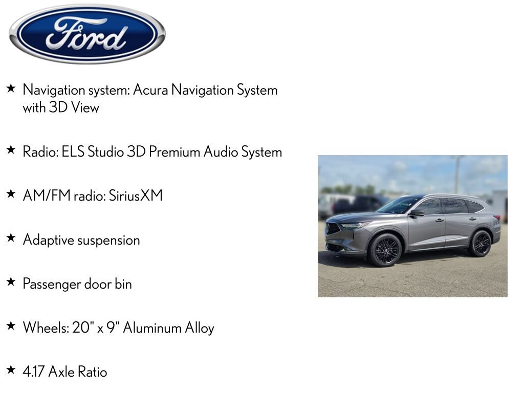 Used 2022 Acura MDX SH-AWD w/ Advance Package image 4
