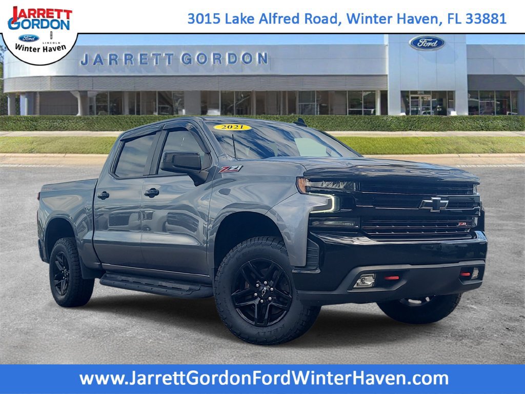 Used 2021 Chevrolet Silverado 1500 LT Trail Boss w/ Convenience Package II AWD/4WD 360° Tour