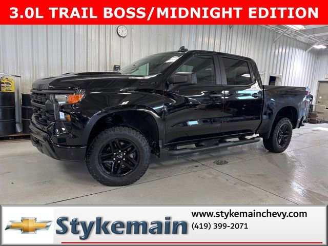 Used 2022 Chevrolet Silverado 1500 Custom Trail Boss w/ Midnight Edition