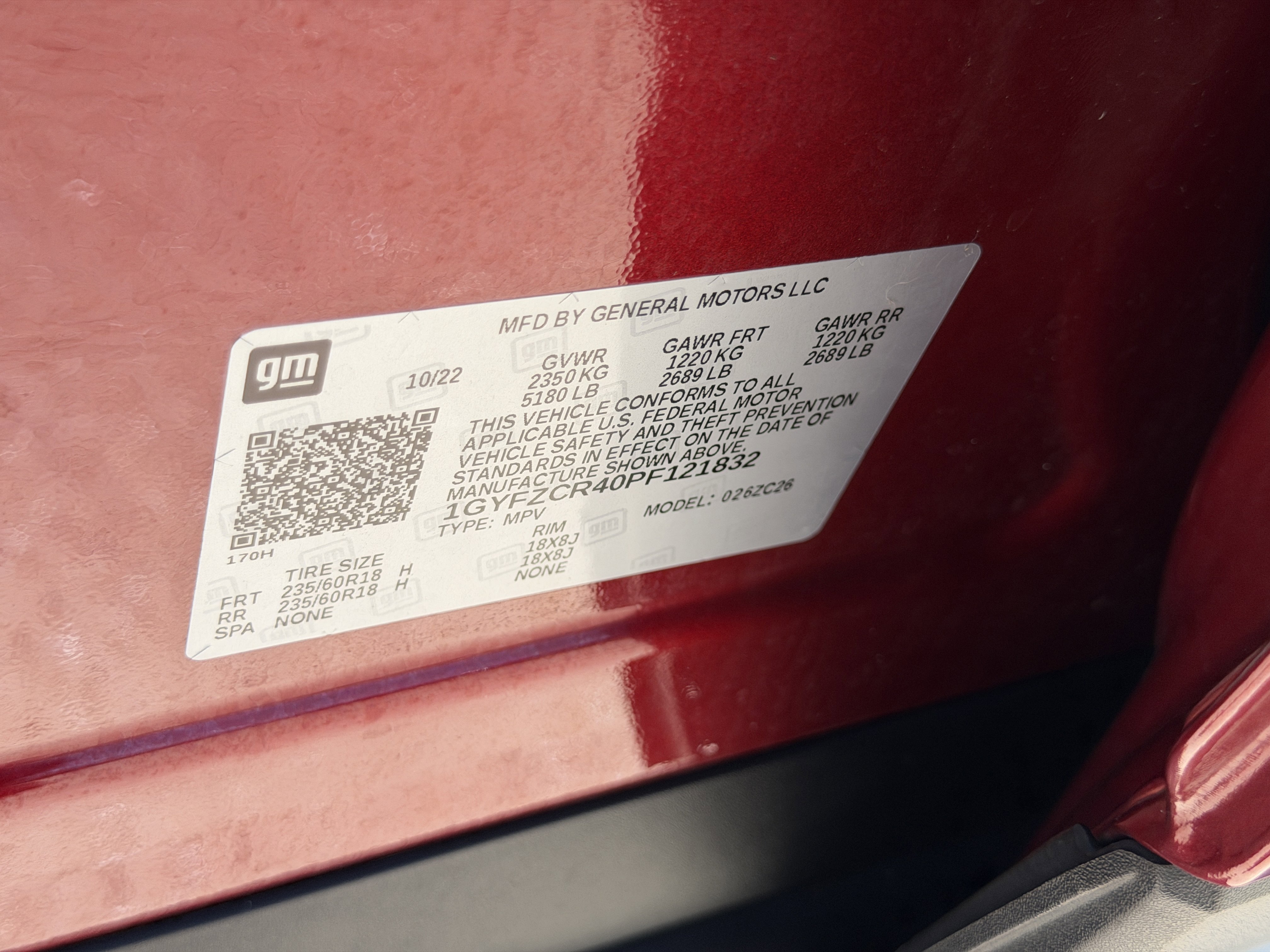 Certified 2023 Cadillac XT4 Premium Luxury FWD image 35