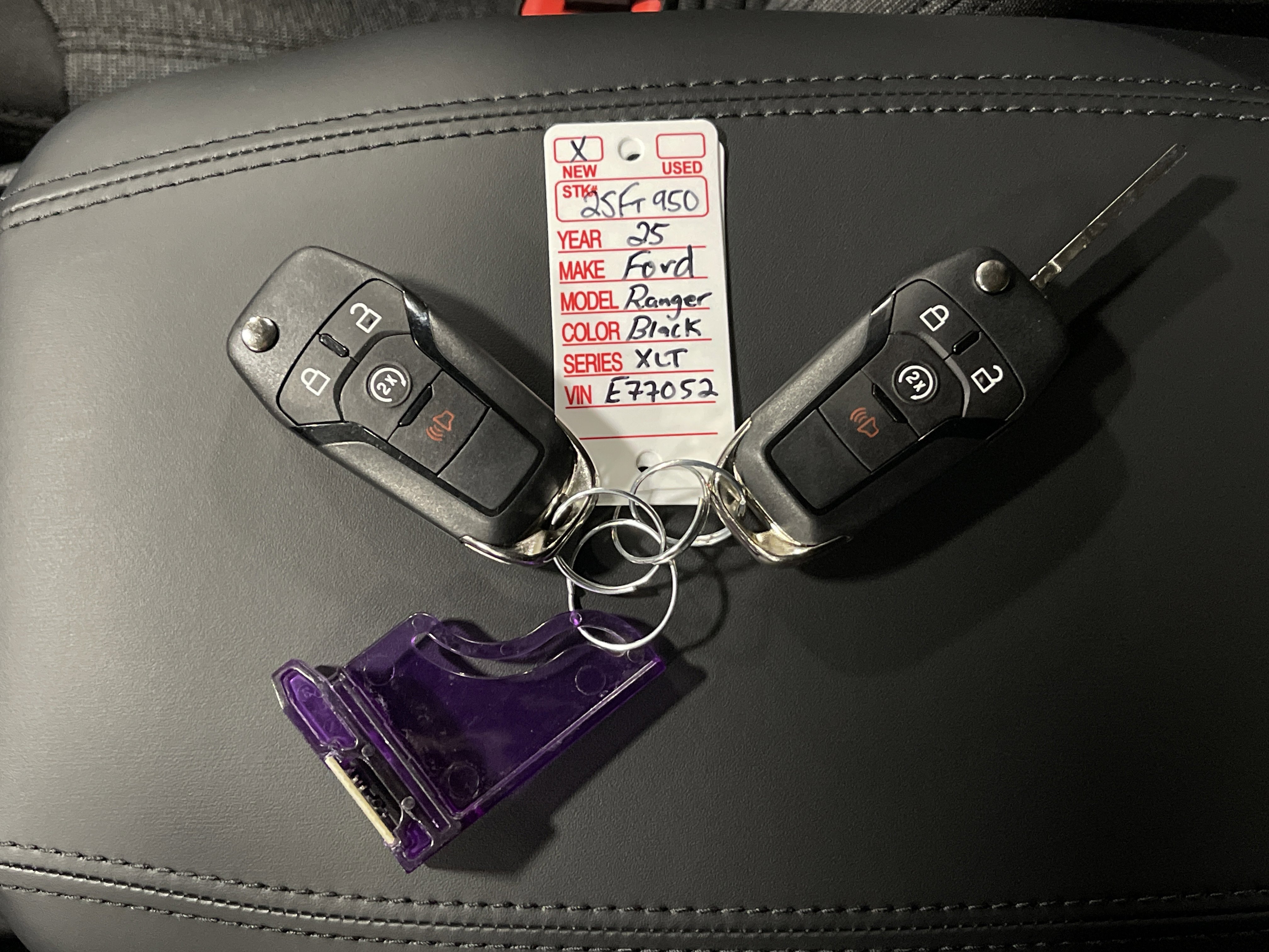 New 2025 Ford Ranger XLT w/ Black Appearance Package image 27