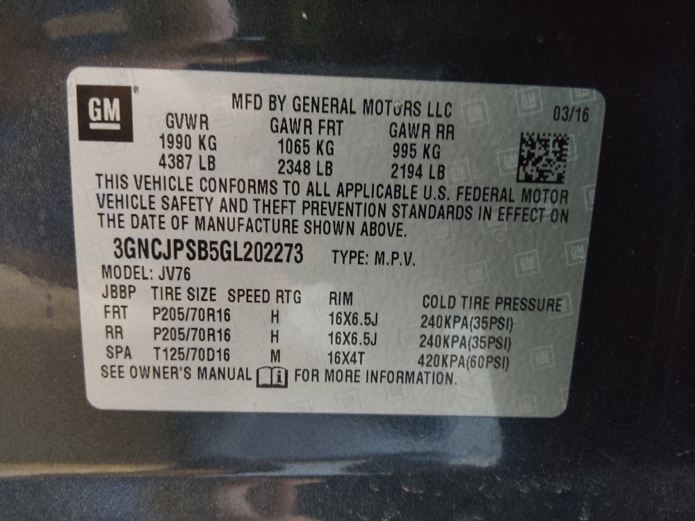 Used 2016 Chevrolet Trax LT AWD/4WD image 33