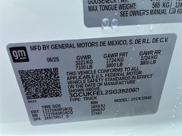 Used 2025 Chevrolet Silverado 1500 LT Trail Boss w/ Convenience Package II image 14