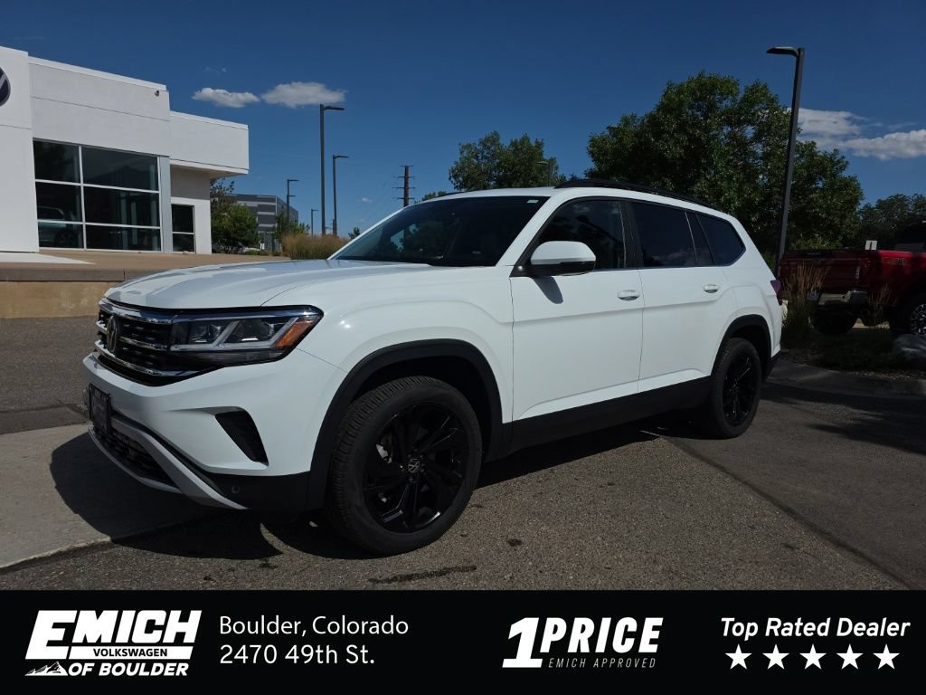 Used 2023 Volkswagen Atlas SE w/ Panoramic Sunroof Package AWD/4WD image 1