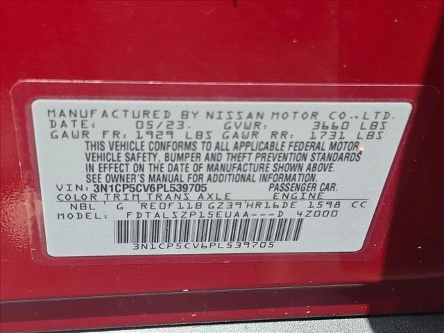 Certified 2023 Nissan Kicks SV FWD image 23