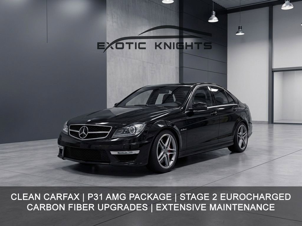 Used 2013 Mercedes-Benz C 63 AMG Sedan image 1