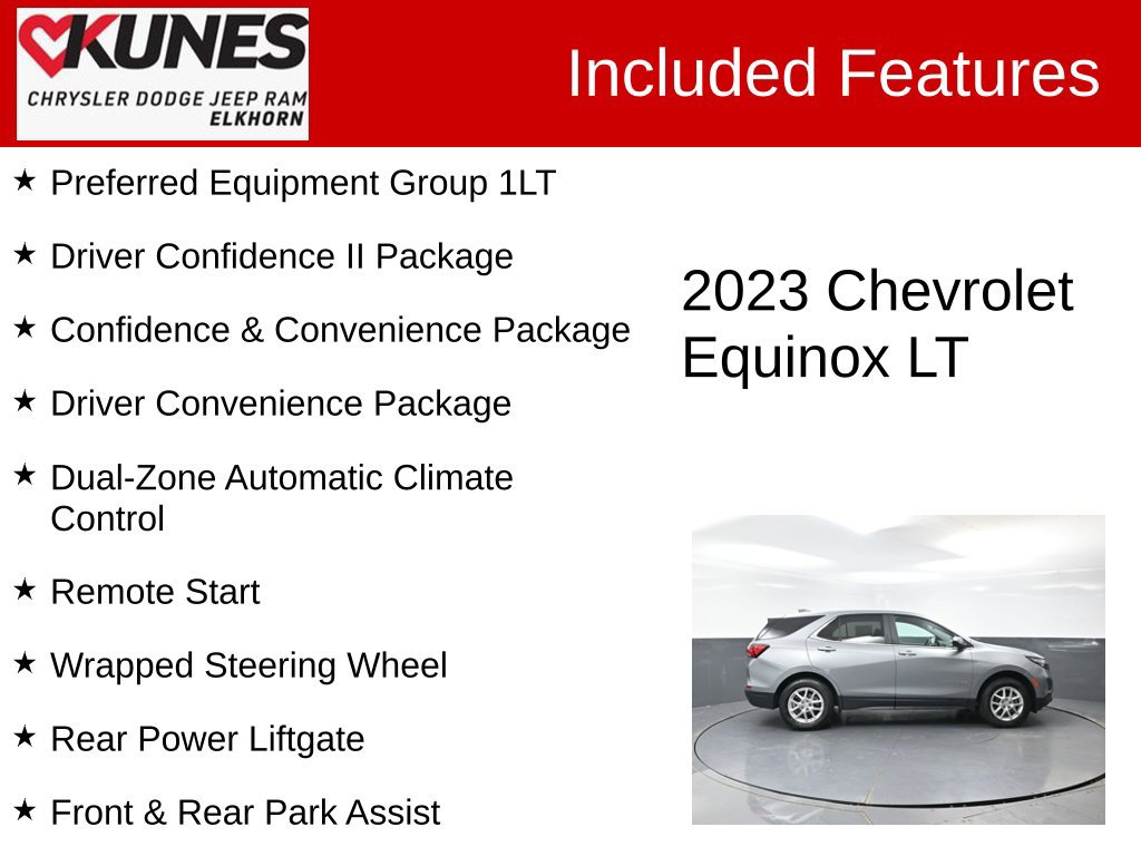 Used 2023 Chevrolet Equinox LT AWD/4WD image 4