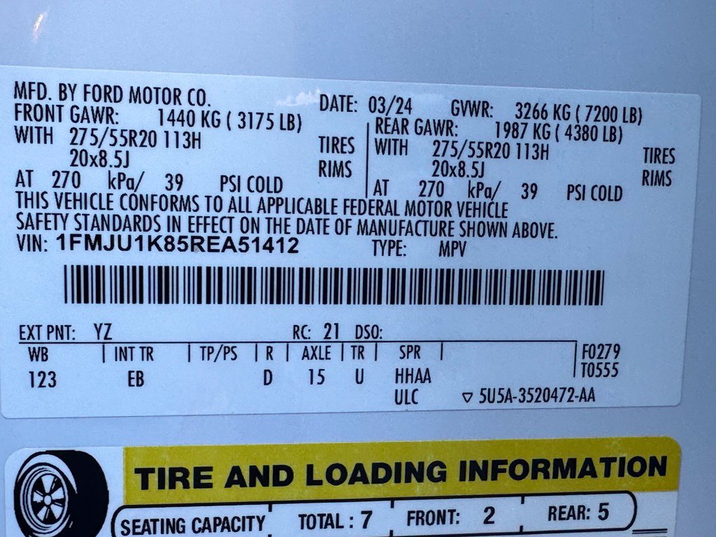Used 2024 Ford Expedition Limited RWD image 50