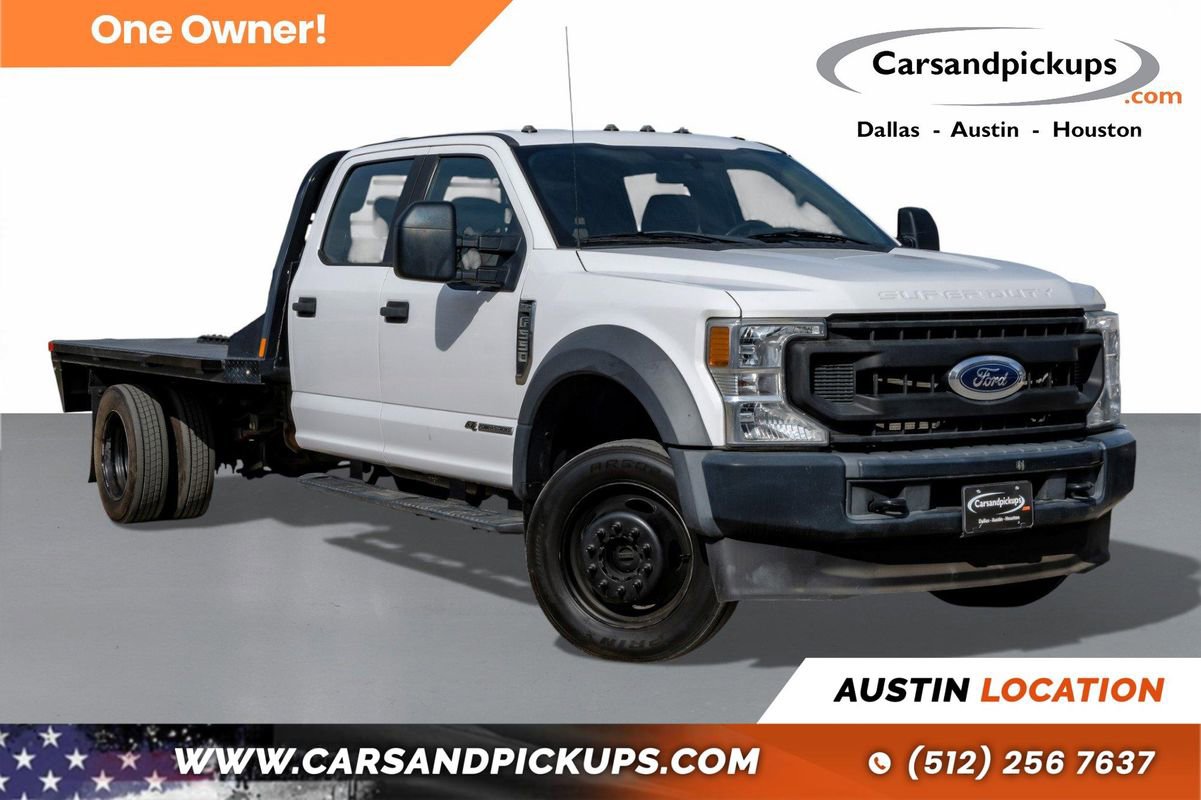 Used 2021 Ford F550 4x4 Crew Cab Super Duty w/ Power Equipment Group