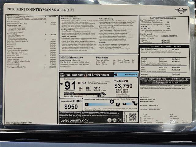 New 2026 MINI Cooper Countryman SE image 17