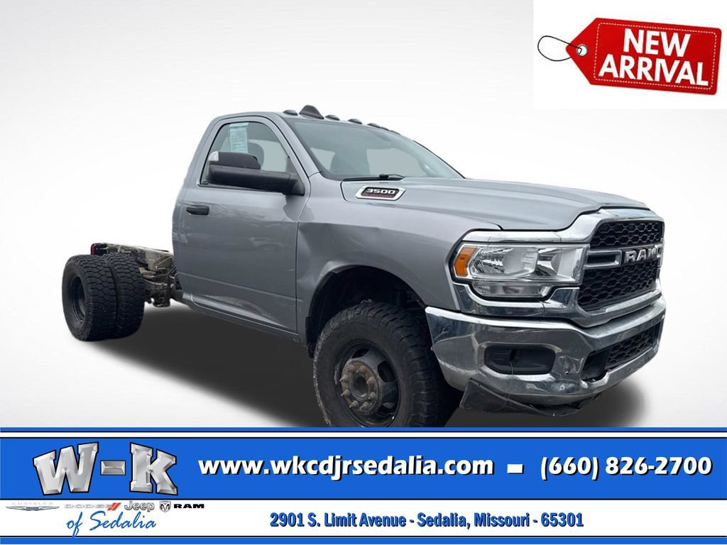 Used 2021 RAM 3500 Tradesman w/ Chrome Appearance Group AWD/4WD image 1