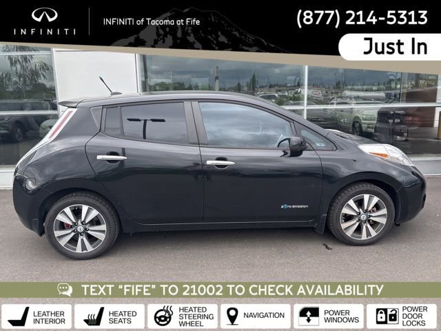 Used 2013 Nissan Leaf SL w/ Premium Pkg FWD image 1