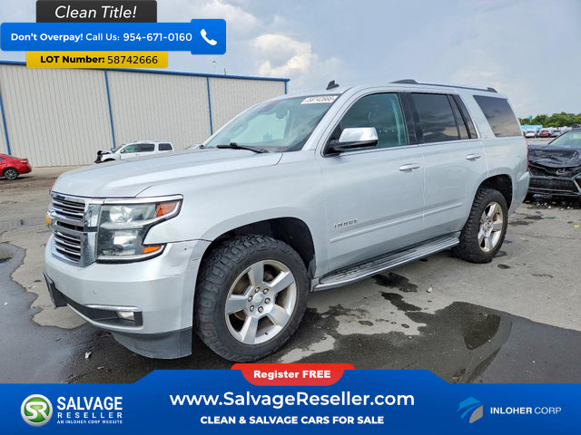 Used 2015 Chevrolet Tahoe LTZ AWD/4WD image 1