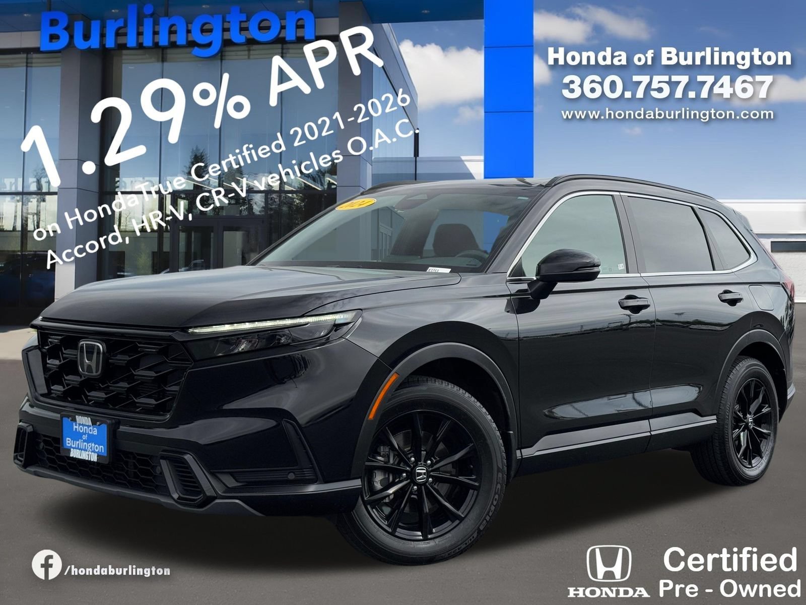 Certified 2024 Honda CR-V Sport-L