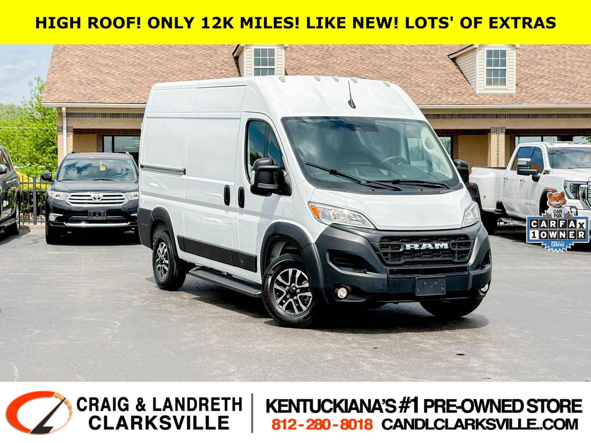 Used 2024 RAM ProMaster 2500 w/ Premium Convenience Group FWD image 1