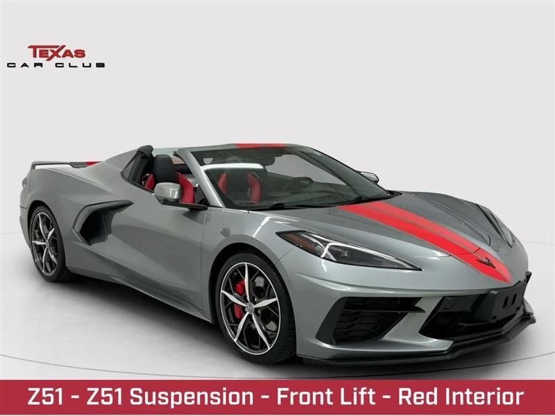 Used 2023 Chevrolet Corvette Stingray Premium Conv w/ Z51 Performance Package RWD image 1