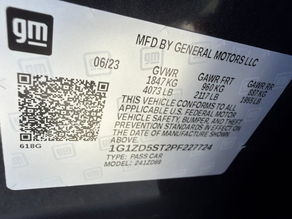 Used 2023 Chevrolet Malibu LT FWD image 30