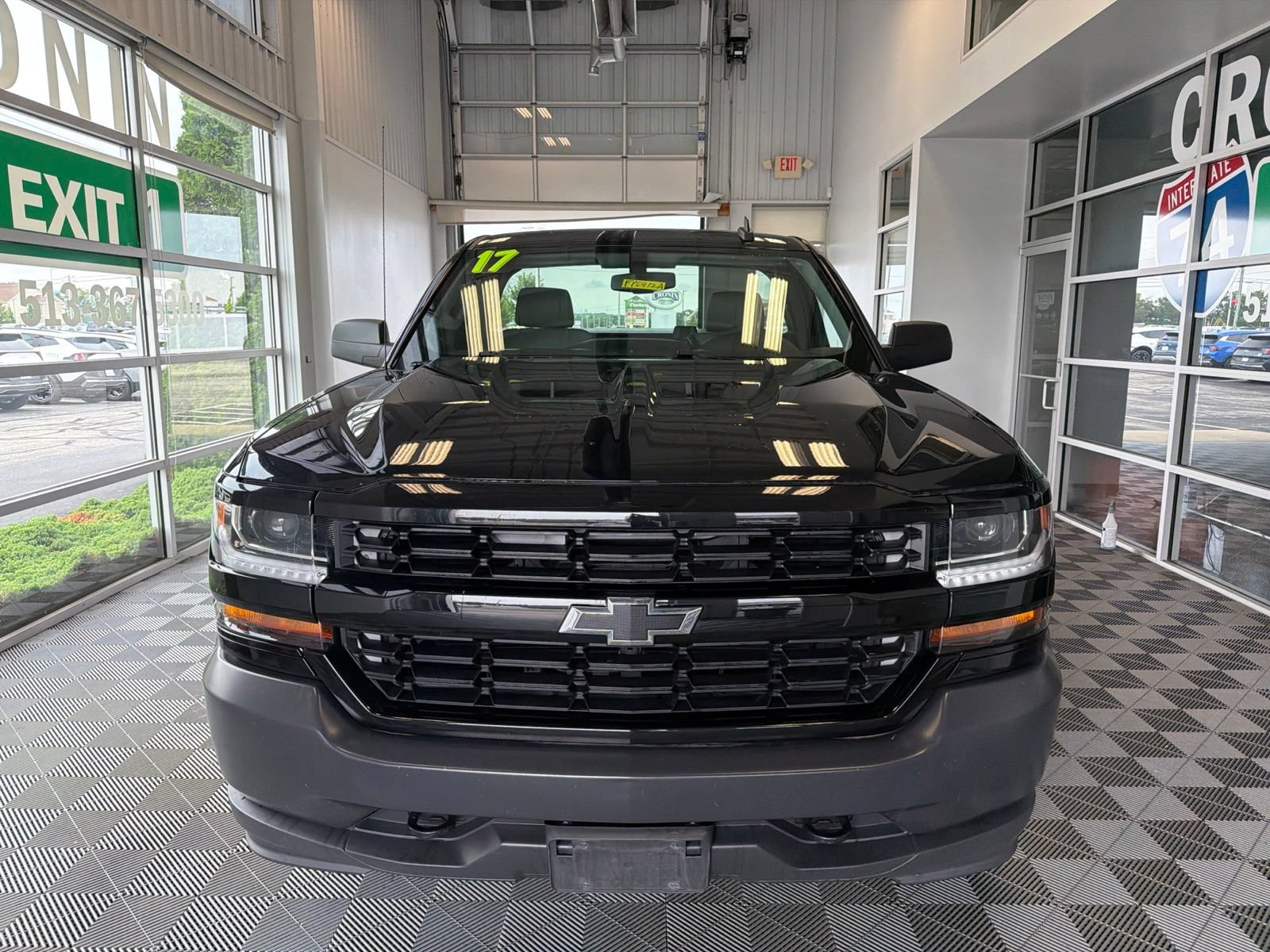 Used 2017 Chevrolet Silverado 1500 W/T w/ Black Out Edition AWD/4WD image 2