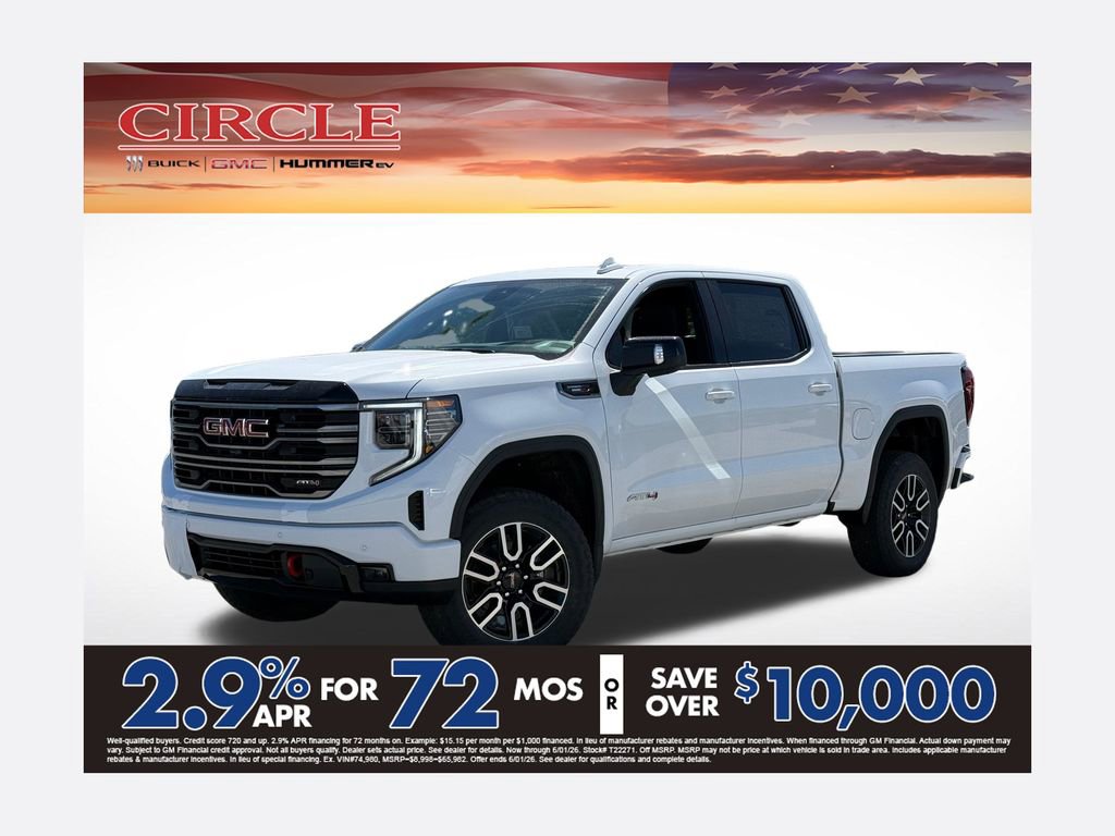 New 2026 GMC Sierra 1500 AT4 w/ AT4 Premium Package AWD/4WD image 1