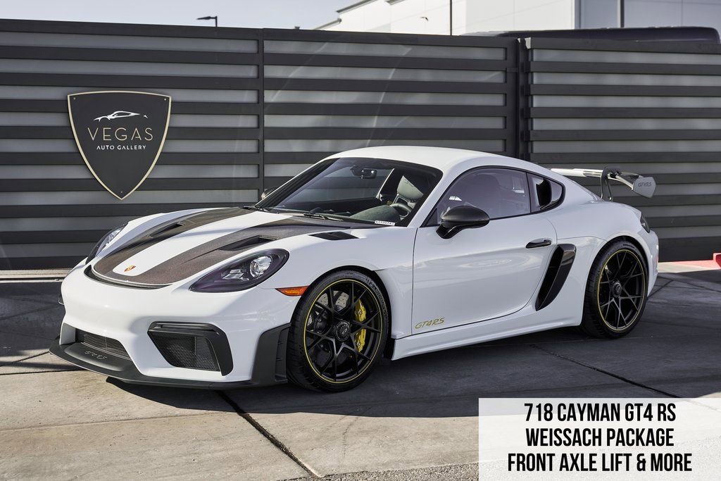 Used 2025 Porsche 718 Cayman GT4 RS w/ Weissach Package
