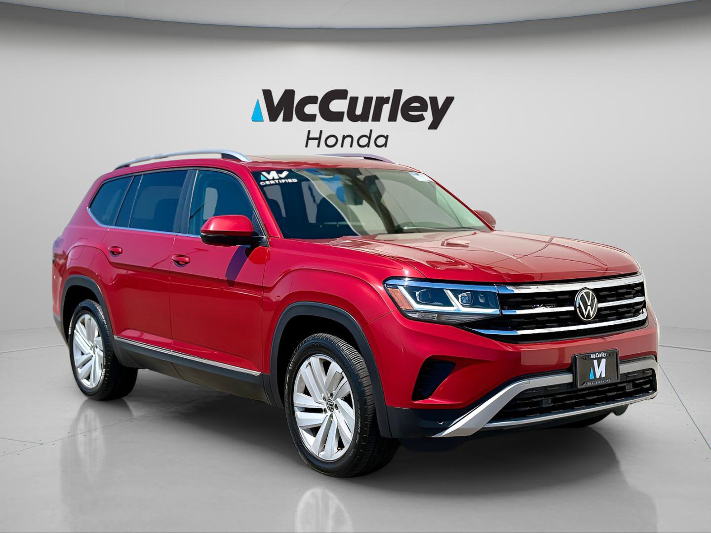 Used 2021 Volkswagen Atlas SEL AWD/4WD image 1