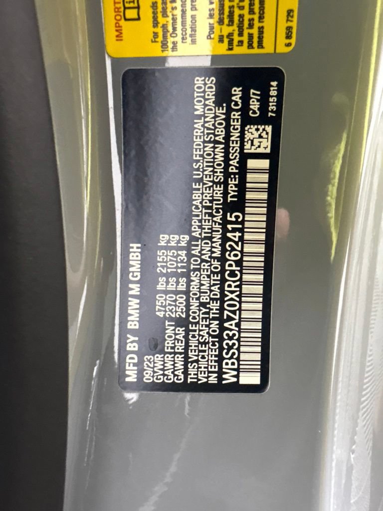 Certified 2024 BMW M4 Competition w/ Executive Package RWD image 31