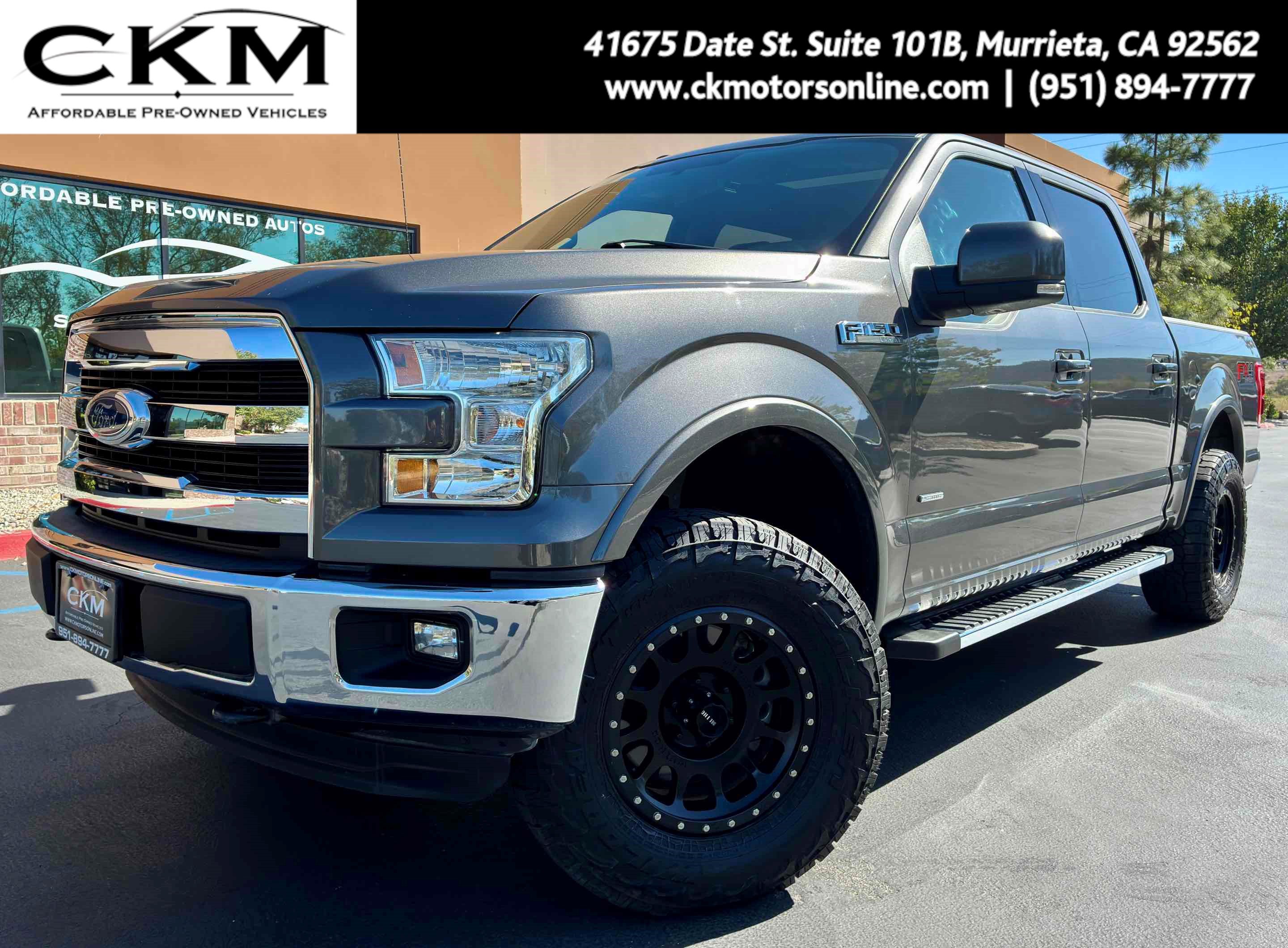 Used 2016 Ford F150 Lariat w/ Equipment Group 501A Mid