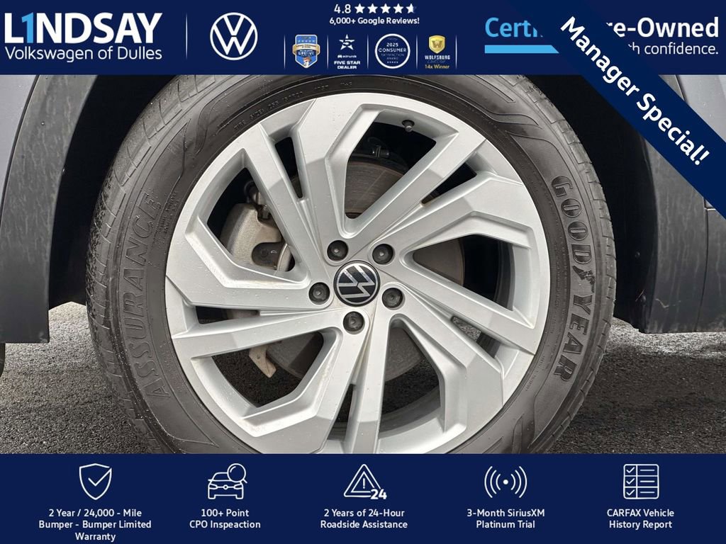 Certified 2023 Volkswagen Atlas SE w/ Panoramic Sunroof Package image 8