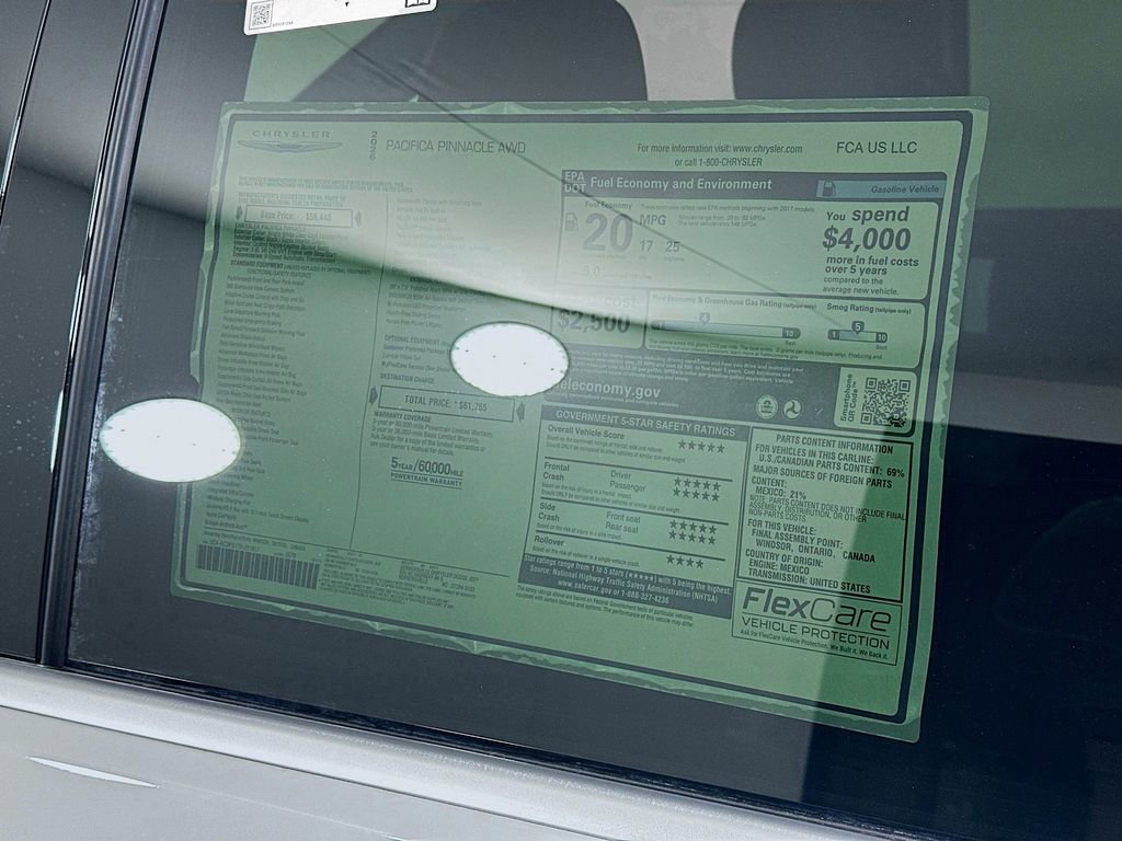 New 2026 Chrysler Pacifica Pinnacle image 21