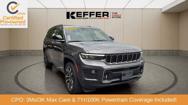 Certified 2021 Jeep Grand Cherokee L Overland w/ Luxury Tech Group IV AWD/4WD image 10