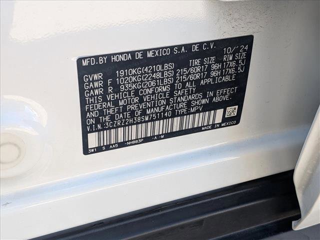 Used 2025 Honda HR-V LX image 24