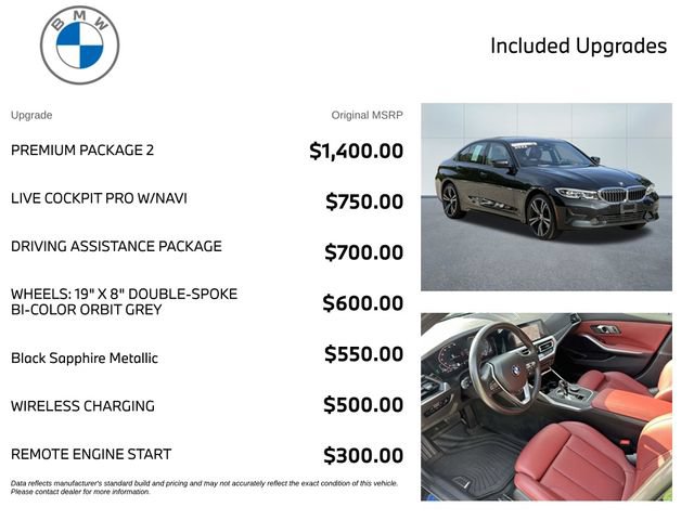 Used 2022 BMW 330i xDrive Sedan w/ Premium Package 2 AWD/4WD image 4