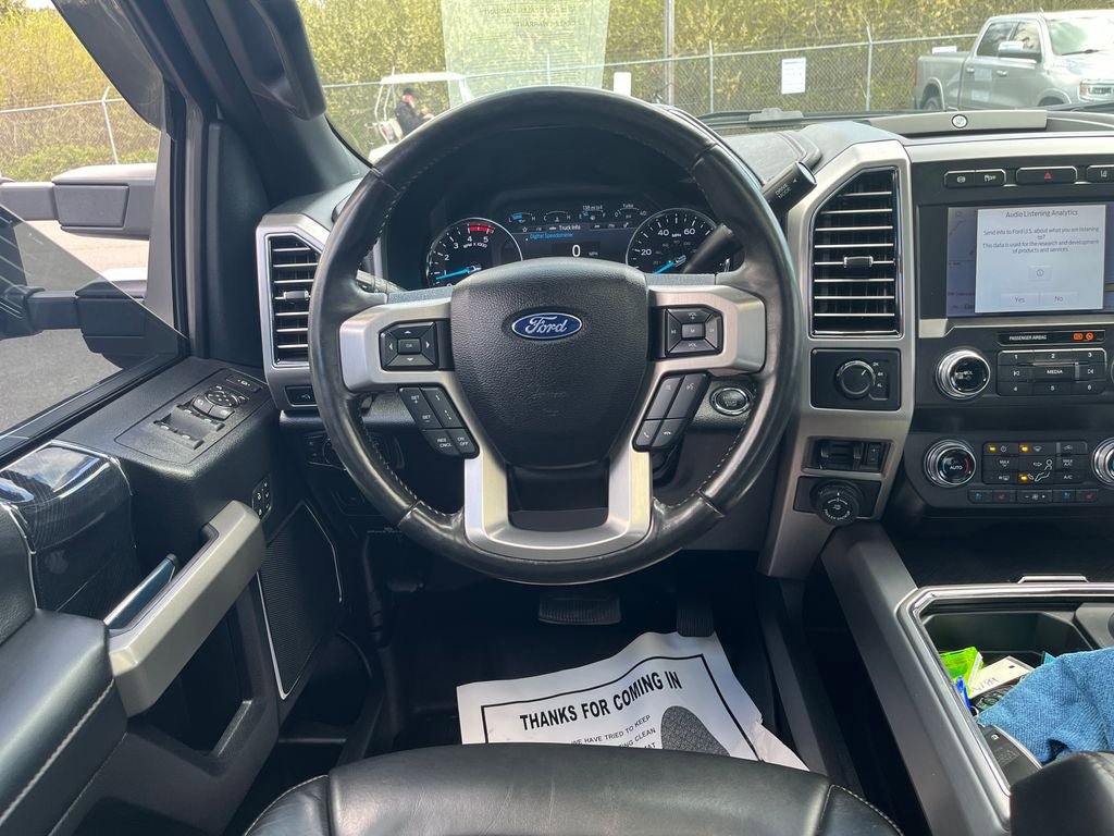 Used 2020 Ford F450 Platinum w/ Camper Package image 16