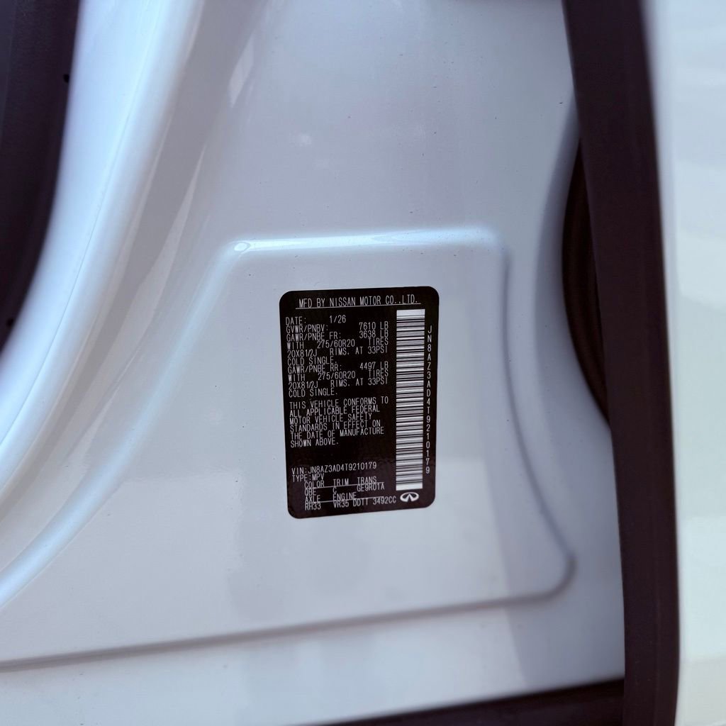 New 2026 INFINITI QX80 Pure RWD image 39