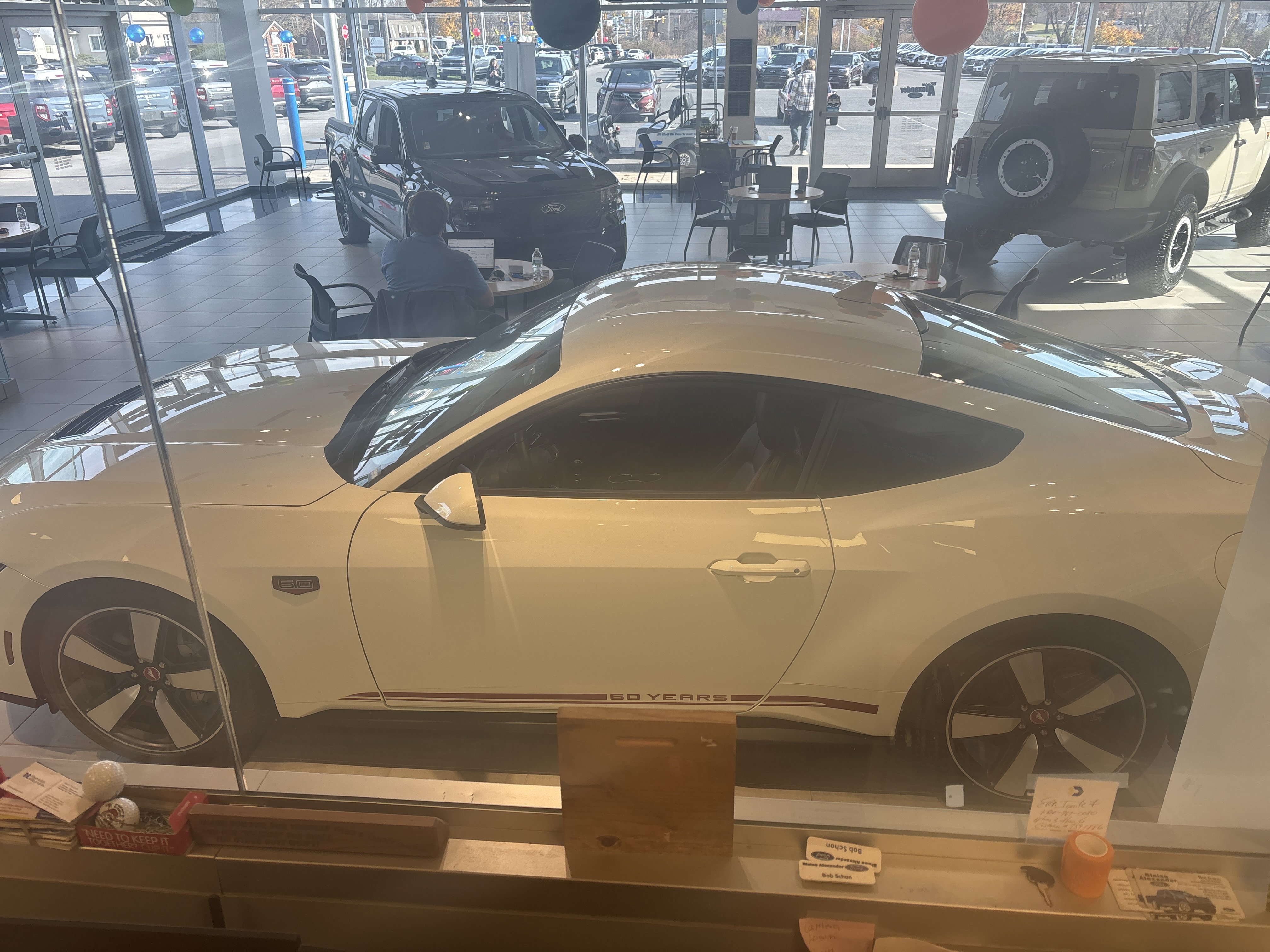 New 2025 Ford Mustang GT Premium w/ 60th Anniversary Package image 7