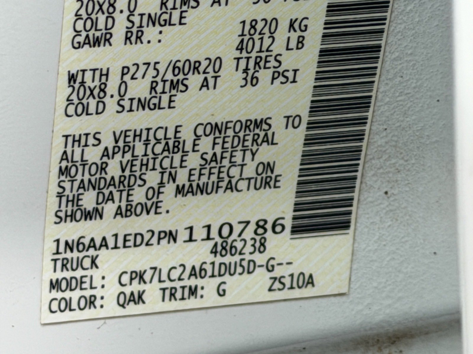 Used 2023 Nissan Titan SV w/ SV Convenience Package AWD/4WD image 39
