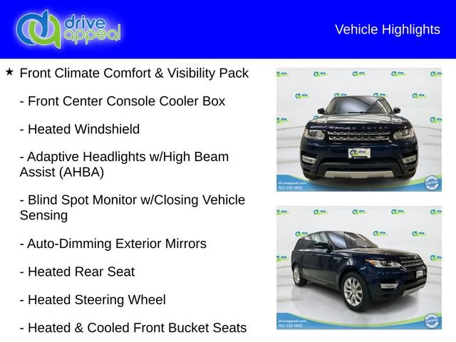 Used 2016 Land Rover Range Rover Sport HSE AWD/4WD image 12