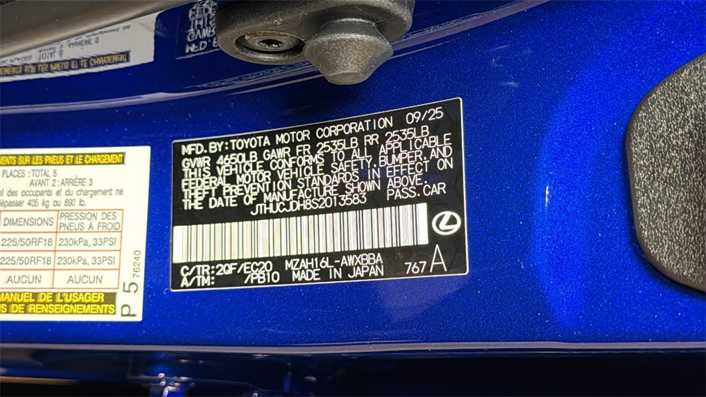 New 2025 Lexus UX 300h AWD image 31