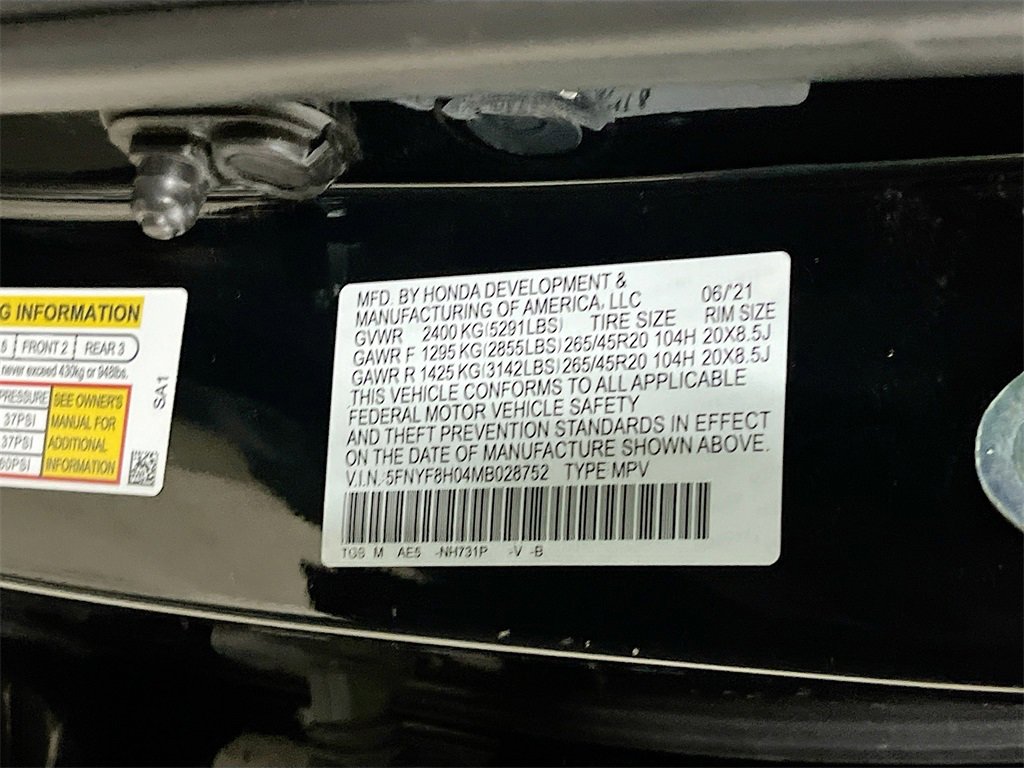 Used 2021 Honda Passport Elite image 34