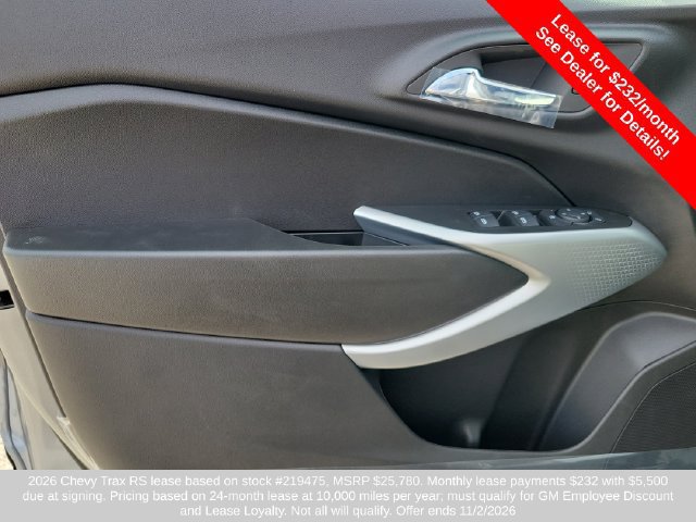 New 2026 Chevrolet Trax RS w/ Driver Confidence Package FWD image 10